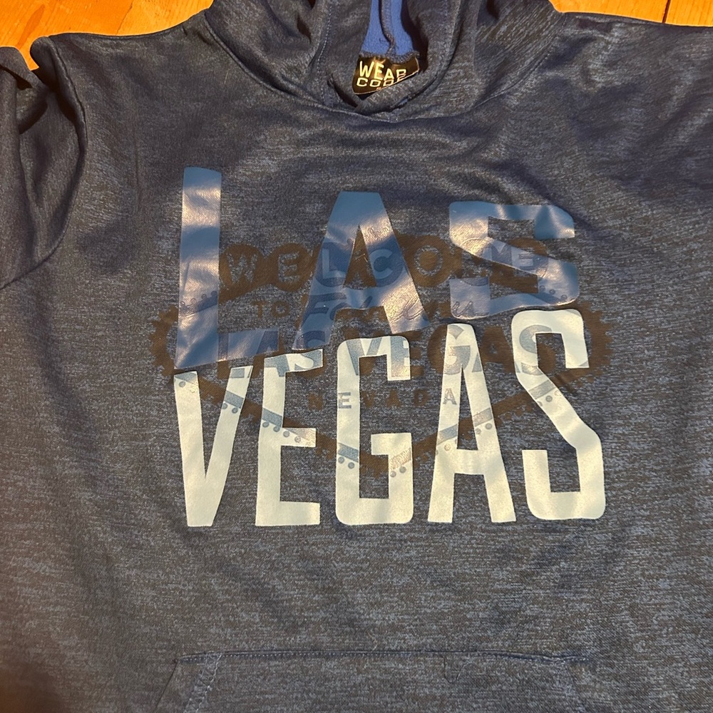 Navy Blue Las Vegas Hoodie